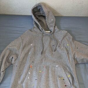 Mnml Mens Paint Splatter Hoodie